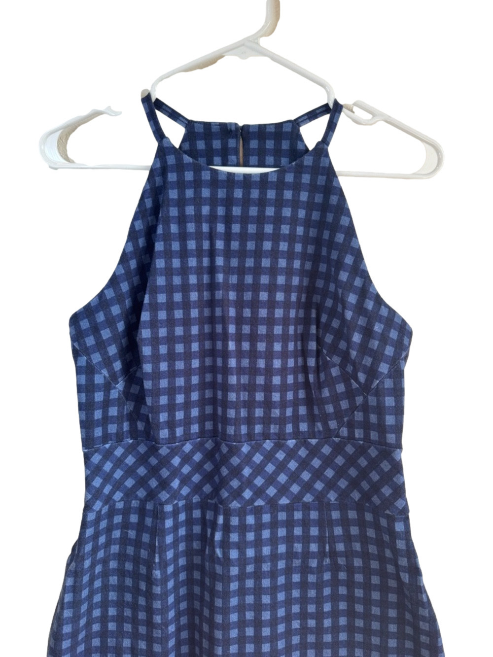 BANANA REPUBLIC Gingham Midi Dress - Picture 4 of 15